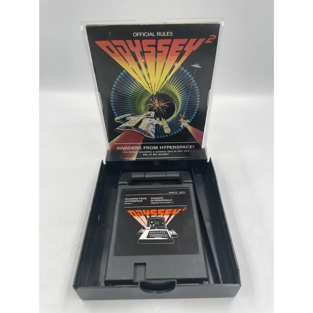 Odyssey 2 Invaders From Hyperspace Complete CIB Tested Works 1979 Magnavox